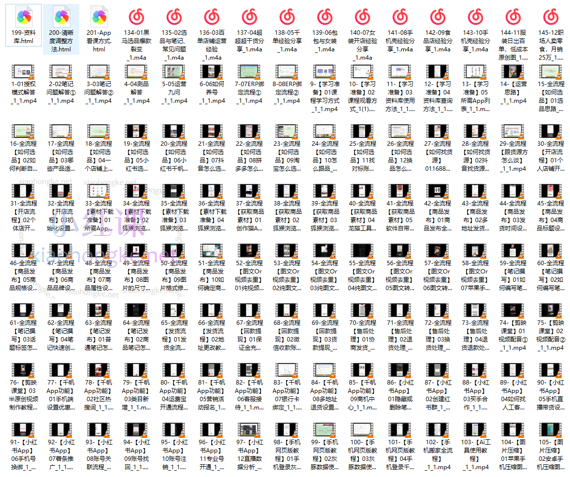 多米老师小红书开店从入门到精通全流程202节