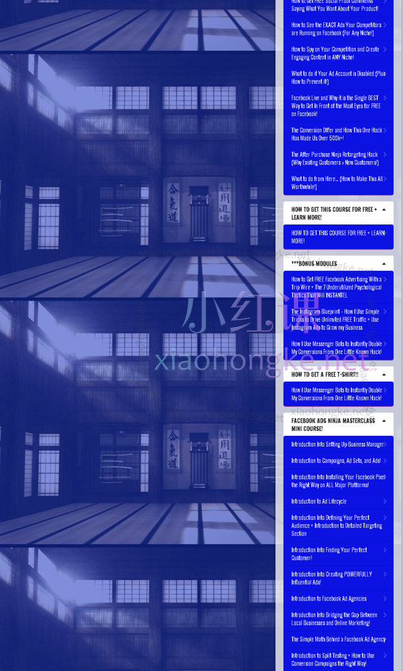 Kevin David – Facebook ds Ninja Masterclass