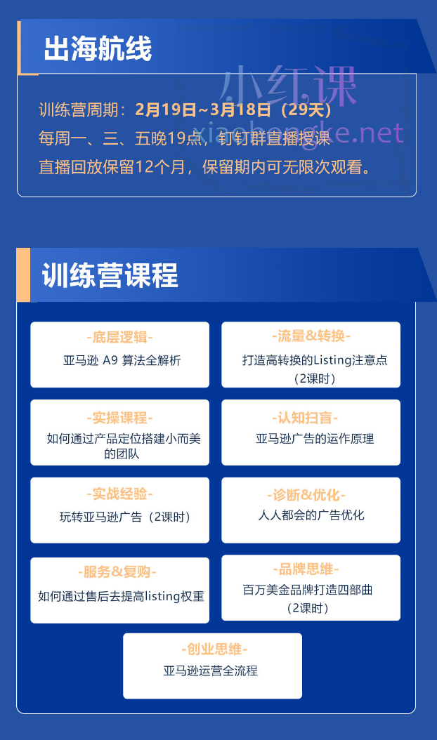 2024顾小北优联荟亚马逊高阶训练营第九期