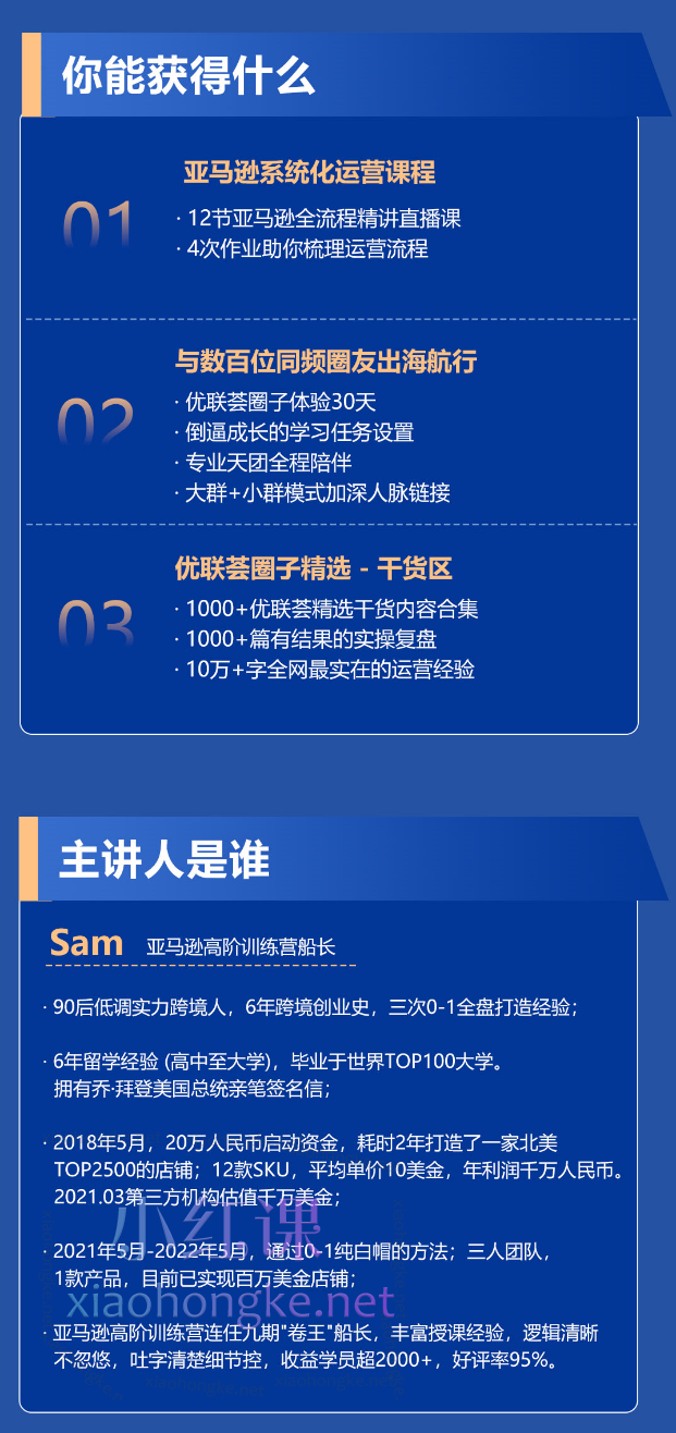 2024顾小北优联荟亚马逊高阶训练营第九期