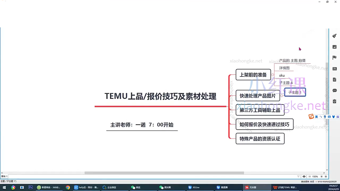 推易网红电商学院TEMU拼多多跨境开店运营选品精品课程