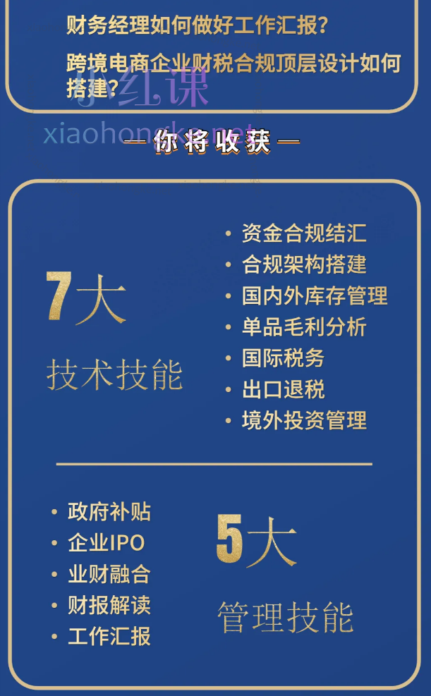 多米跨境电商跨境电商财务进阶