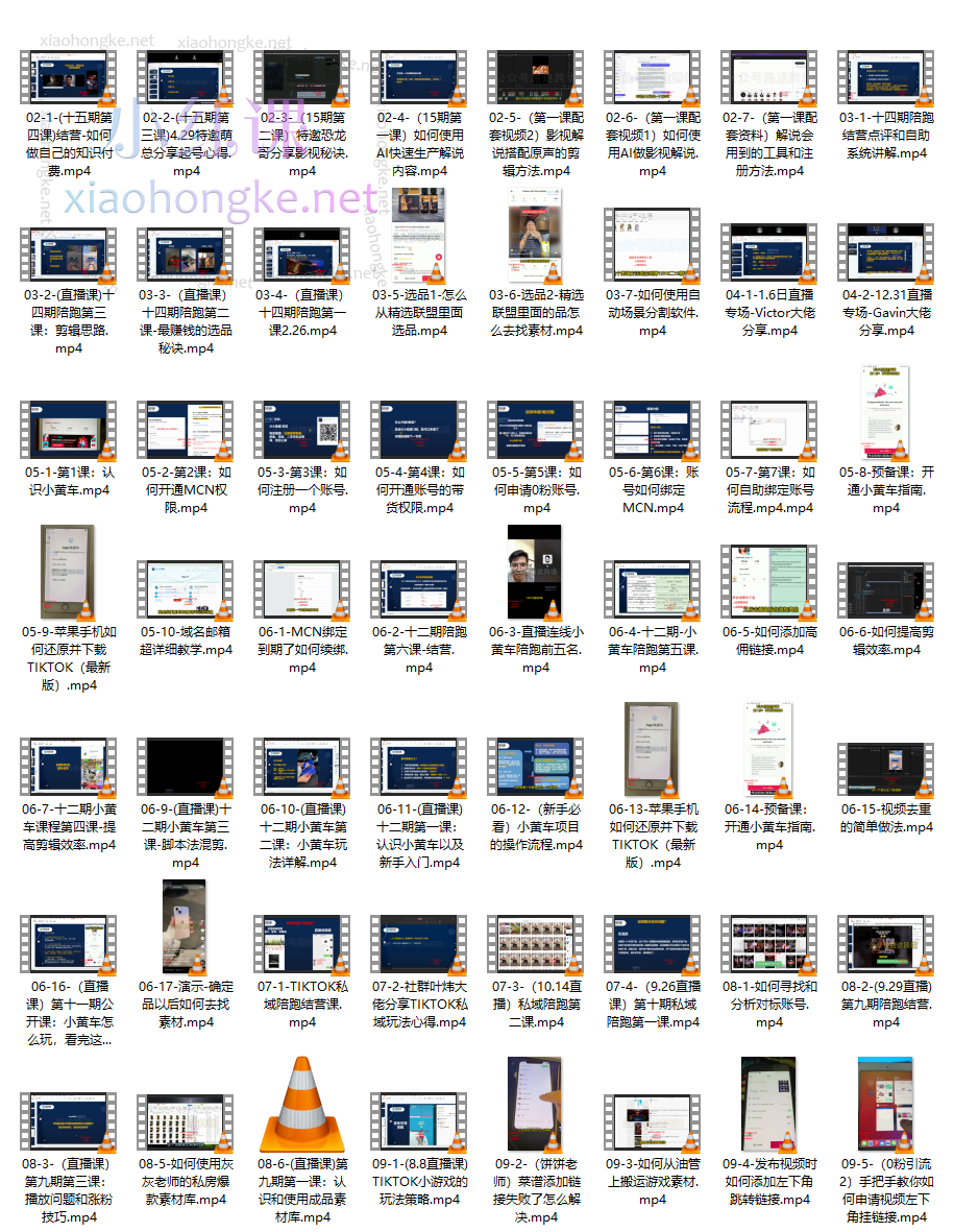 路路通Tiktok零基础到变现全流程实操第15、21、22、23、24期
