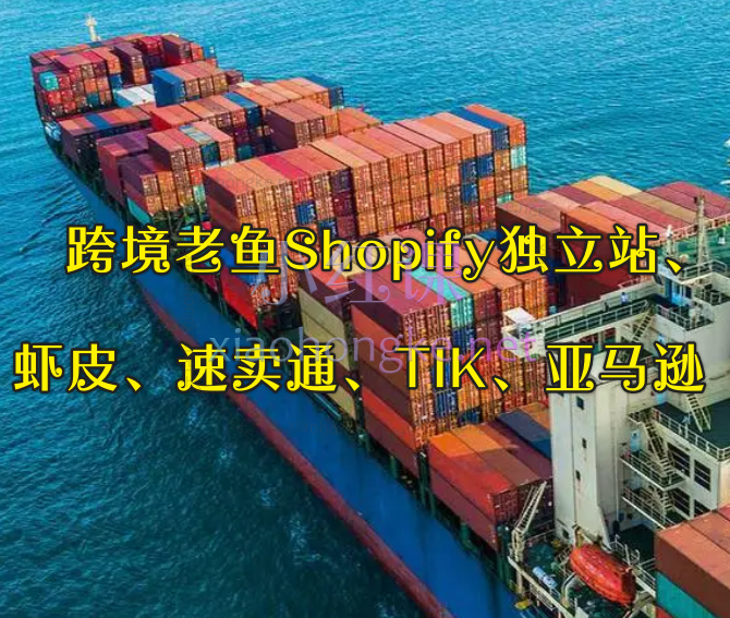 【跨境老鱼】Shopify独立站、虾皮、速卖通、TIK、亚马逊跨境电商合集