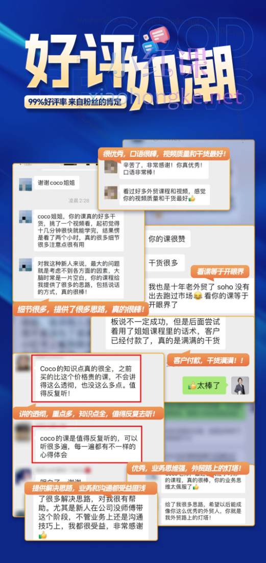 鼎贸coco外贸全能商务英语，客户开发/外贸交流话术/电话+视频会议话术/展会技巧话术/谈判催单话术等...