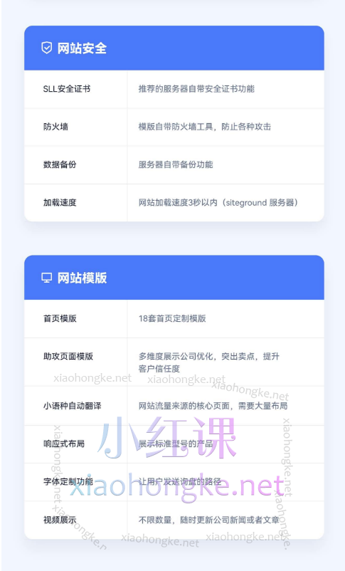 Leizi线上Template 建站训练营,手把手教你做一个询盘网站