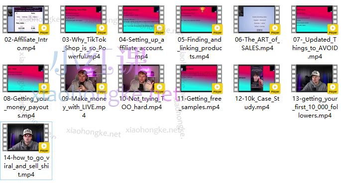 Ecom Degree University 的 TikTok 店铺运营实操专业课程价值( $397美金)