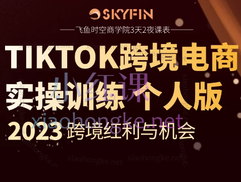 飞鱼时空商学院TikTok达人实战课