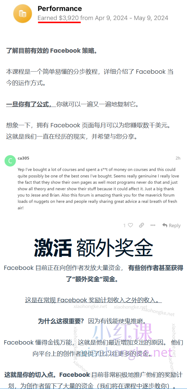 杰西・坎宁安亲授:Facebook 运营与 SEO 实战课程 —— 从入门到精通