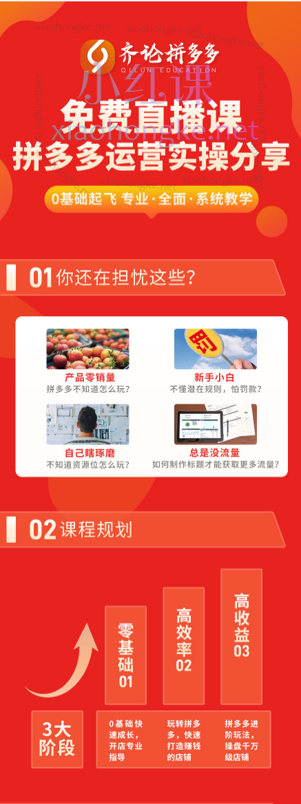 齐论拼多多学院-2022-2024年VIP学习卡