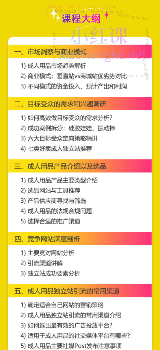 成人用品独立站从0-1入门，全面掌握独立站成品运营策略