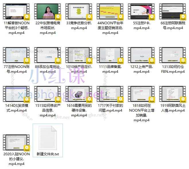 迪拜跨境哈玛巴中东电商平台NooN阿联酋站点新手小白课程
