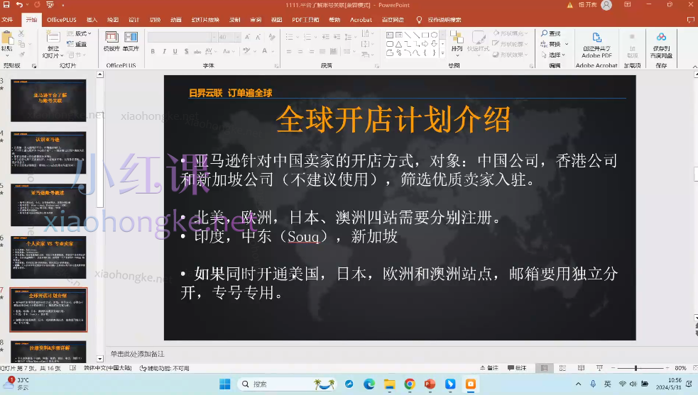 2024日昇云联亚马逊线上选品课程