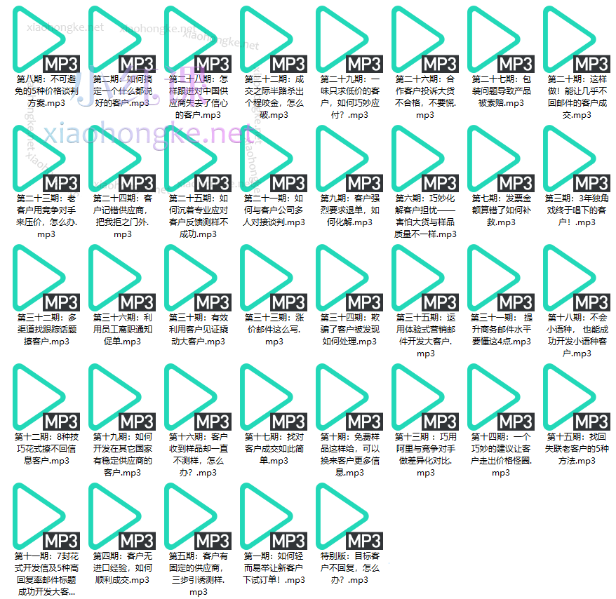 帮课大学Sarah外贸邮件专项突破，获得36个邮件案例思维+192封突破性邮件