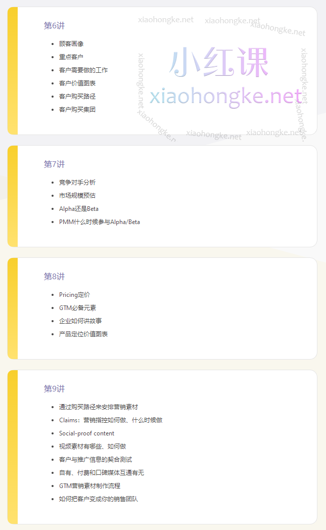 martechape来自Facebook产品营销总监的【Product Marketing产品营销课】