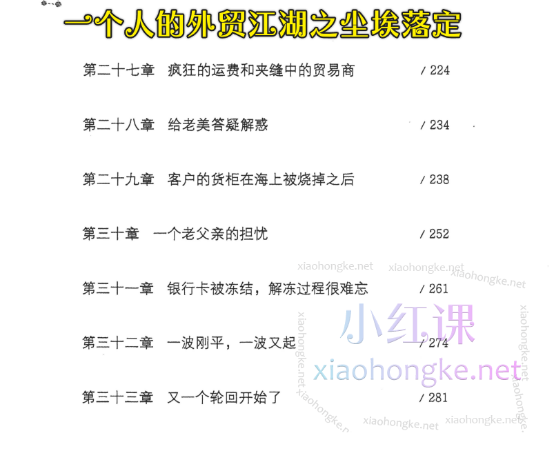 冉凌燕:一个人的外贸江湖全四册装 在无畏中狂欢+前路漫漫+尘埃落定+案例(pdf电子书)