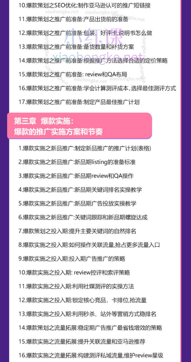 moonsees亚马逊爆款打造高阶课程，爆款策划三部曲，打造属于您的爆款产品