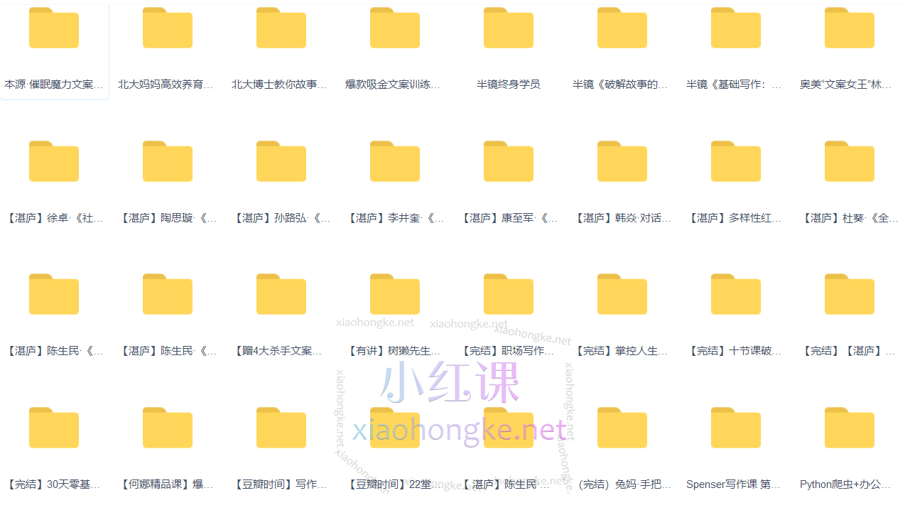 141套自媒体文案写作变现课程合集，掌握文案写作，实现快速赚钱196GB