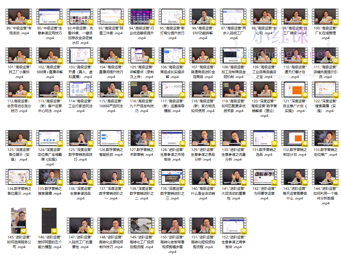 梅州阿杜1688诚信通运营实操课程，阿里巴巴视频课