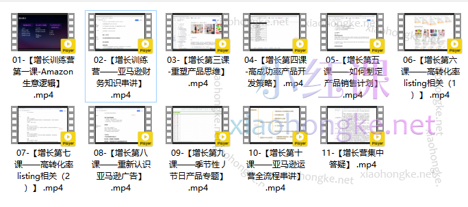 2024年优联荟顾小北亚马逊增长训练营
