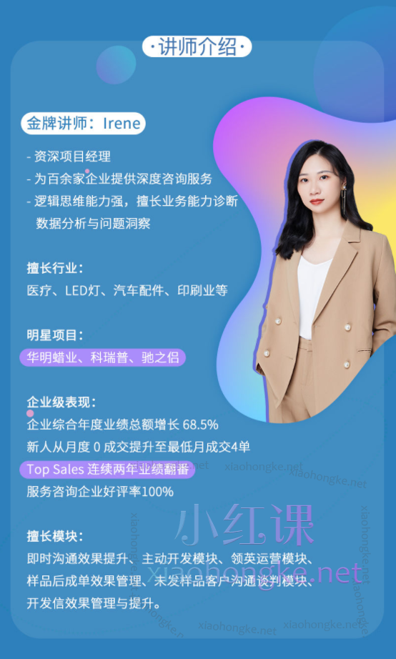 利贸学堂领英运营-10天掌握高效开发客户技巧