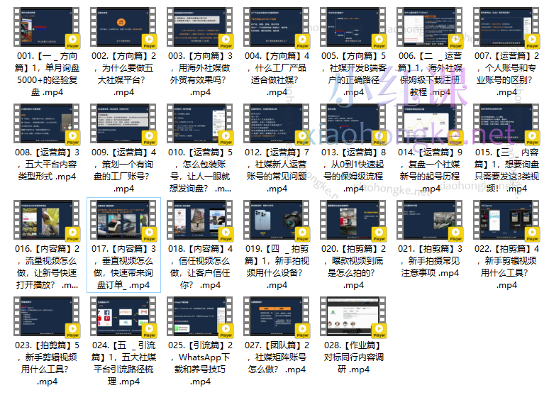 斑马出海旭光·五大社媒·短视频获客线上课，用商业思维快速跑通TikTok，Ins，YouTube，Facebook，视频号从0到1，拿到第1个询盘。