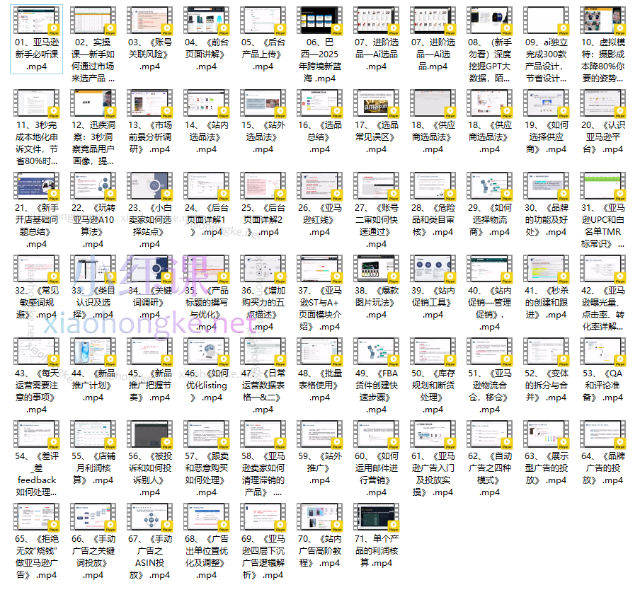 跨境白龙:亚马逊运营实战课程,每天一小时快速提升你的亚马逊运营能力