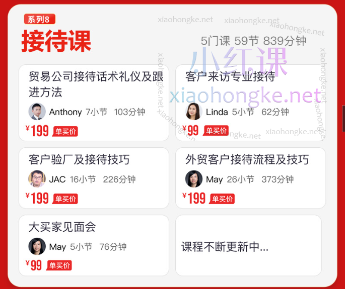 帮课大学接待课,大买家见面会的全阶段策略