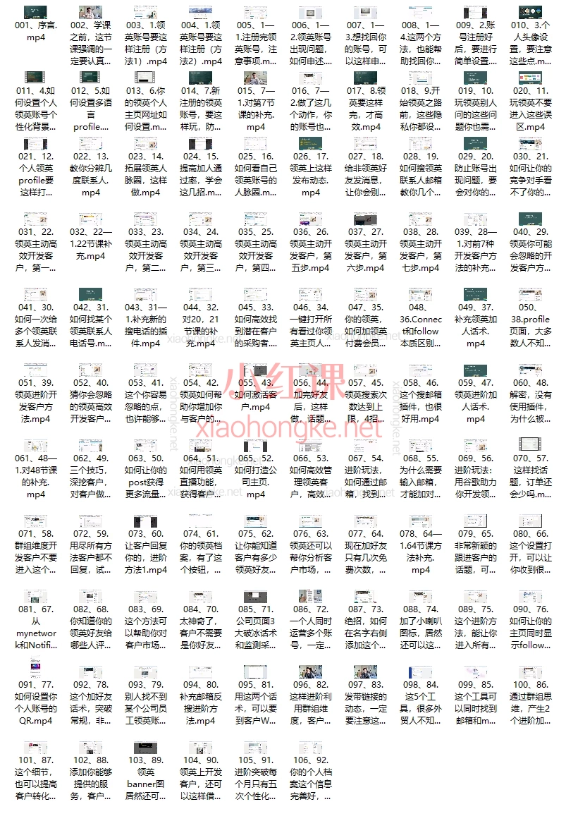 2025城哥外贸说:领英开发客户系统课🌟0基础→高手!外贸人必学的客户开发全攻略🌟106节