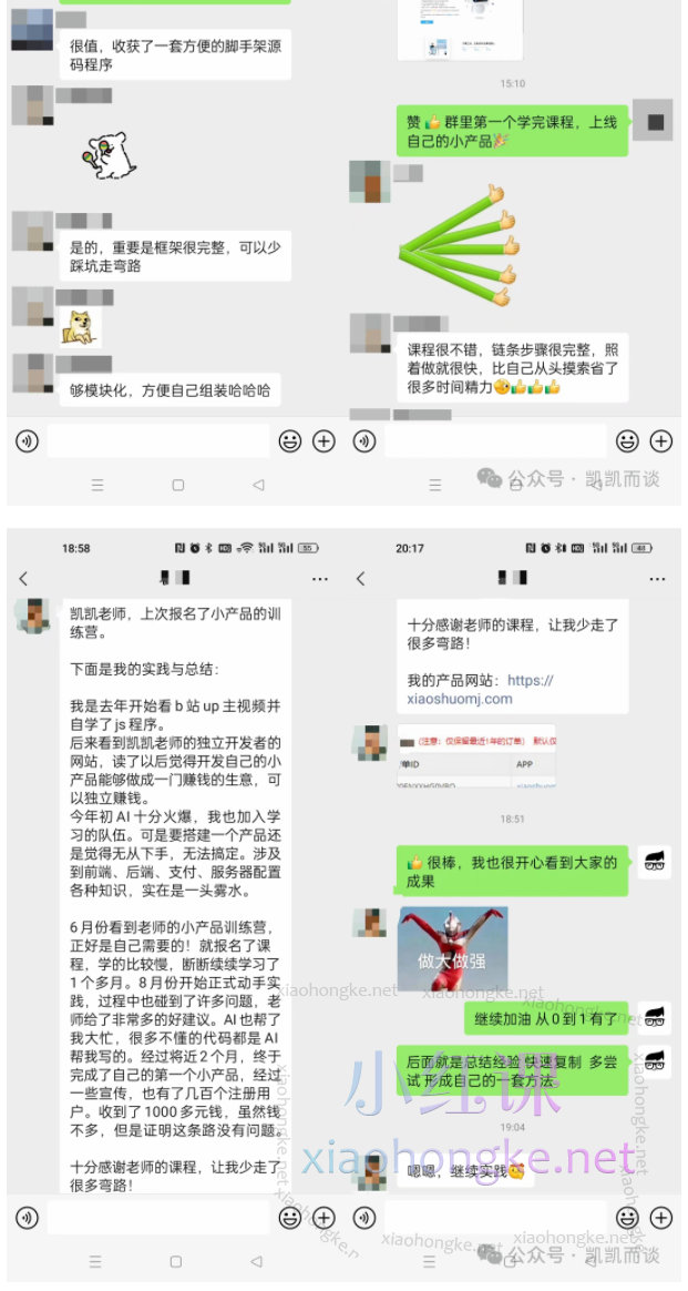 凯凯刘：小产品独立变现实战训练营第4期，开发一个赚钱的小产品