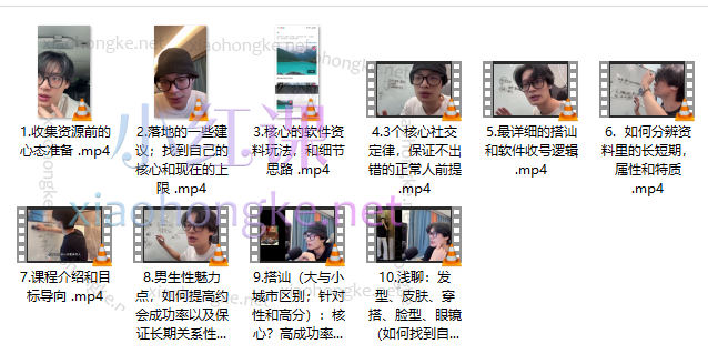 林老头lin2024年度体系课:资源收集与形象入门(年度课)