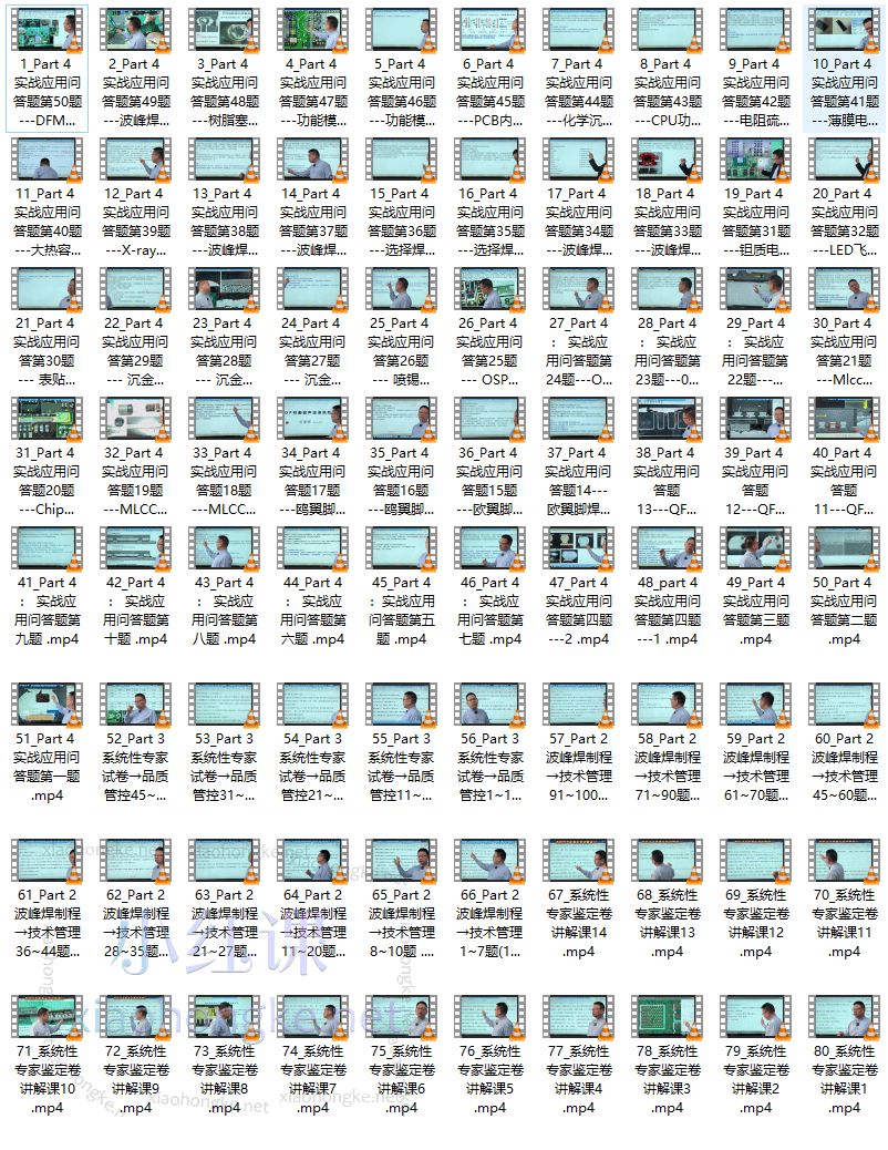 薛广辉系统性专家鉴定试卷讲解视频课，PCBA系统性专家鉴定