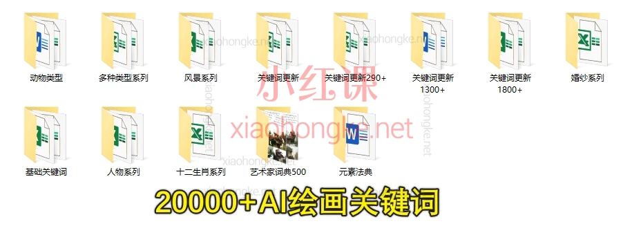 律动AIGC绘画联盟midjourney保姆级教程AIGC视频教程从注册、入门到精通+2000+关键词组描述语