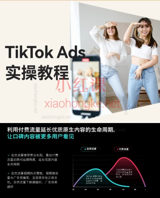 黄康祥TK广告投流从入门到精通