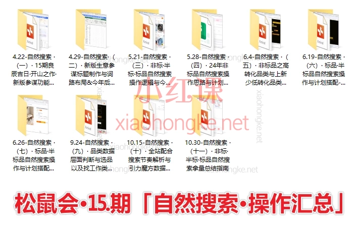 2024-2025松鼠电商说（松鼠会）淘宝电商全渠道运营与推广实战攻略第15、16期