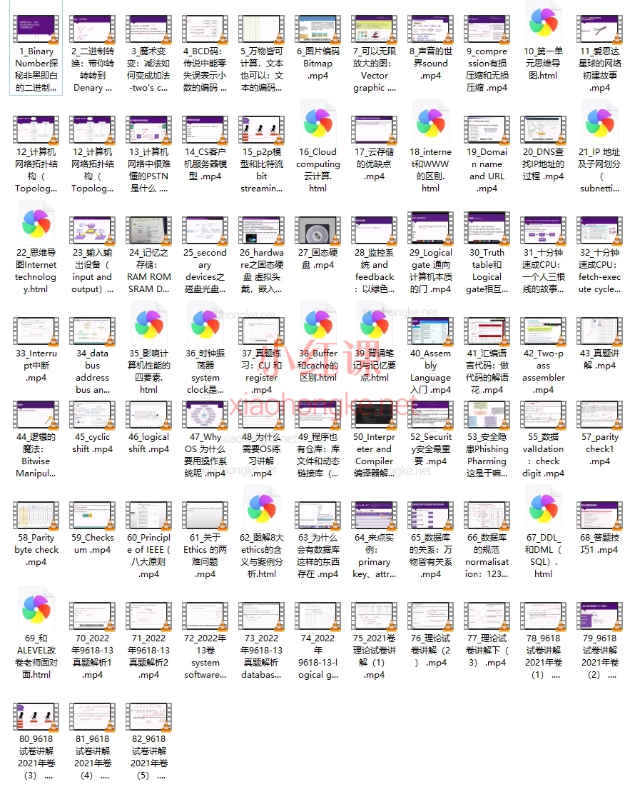 Alevel Computer Science理论课程P1(9618)价值3699元