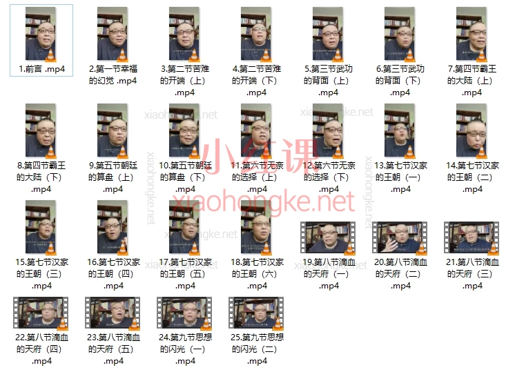 倾杯序不一样的中国史线上视频课程