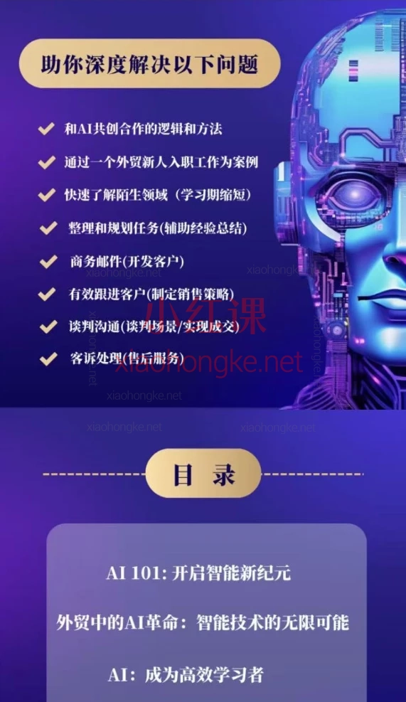 Jessi老师的外贸AI助力绝对成交课程