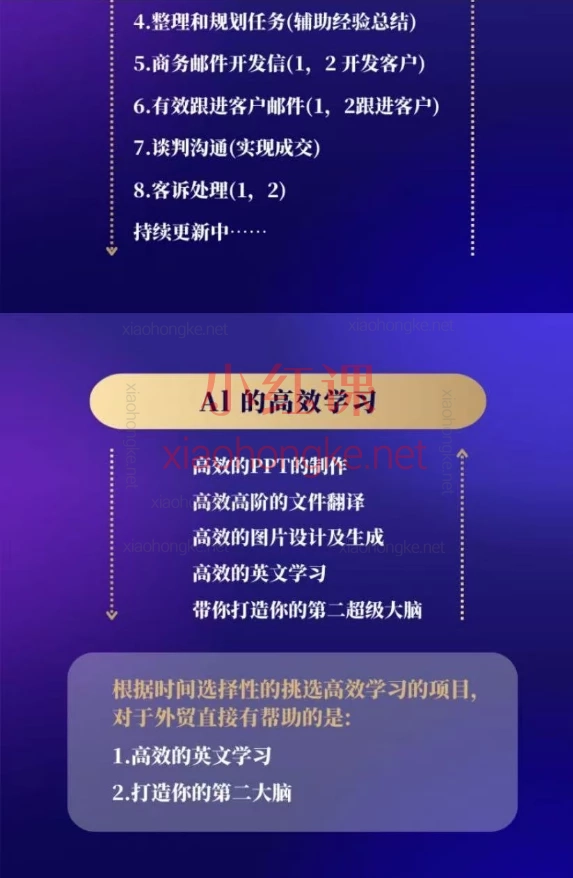 Jessi老师的外贸AI助力绝对成交课程