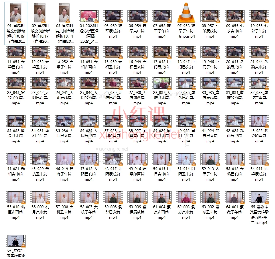 陈仲易(老易)紫微斗数星境传承课五阶·双星篇