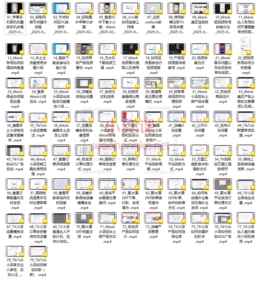 蓝创跨境Tiktok美区本土全流程系统会员课程
