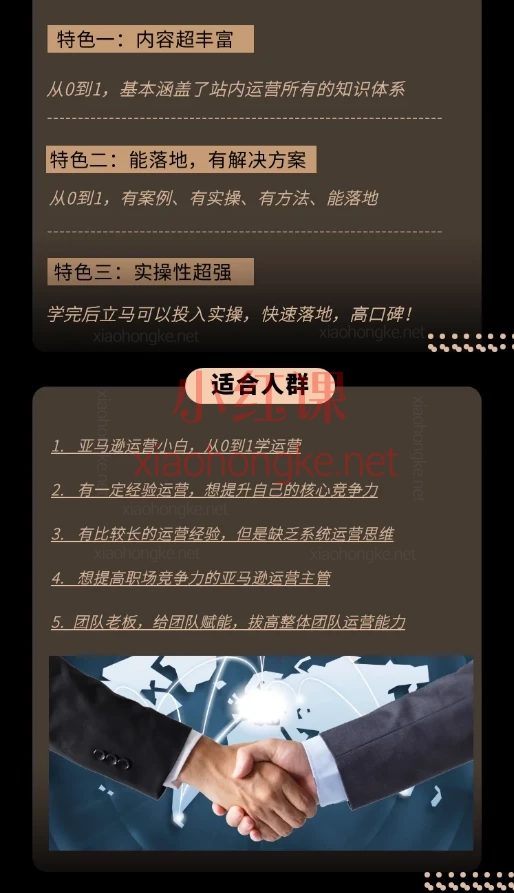 狼潇会敏哥亚马逊站内运营课，手把手带你成为运营高手