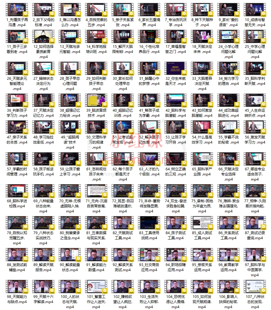 行者天赋妈妈学霸圈全套技术课程，从天赋觉醒到高效学习的脑科学之旅