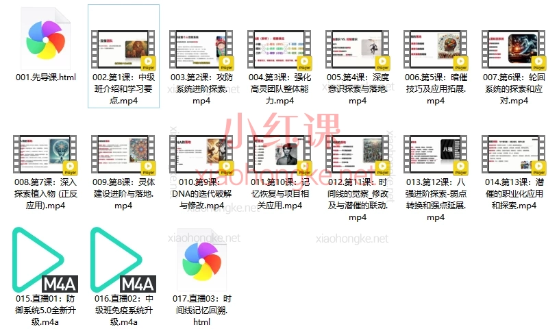 古零潜意识催眠技术培训课-中级班第4期
