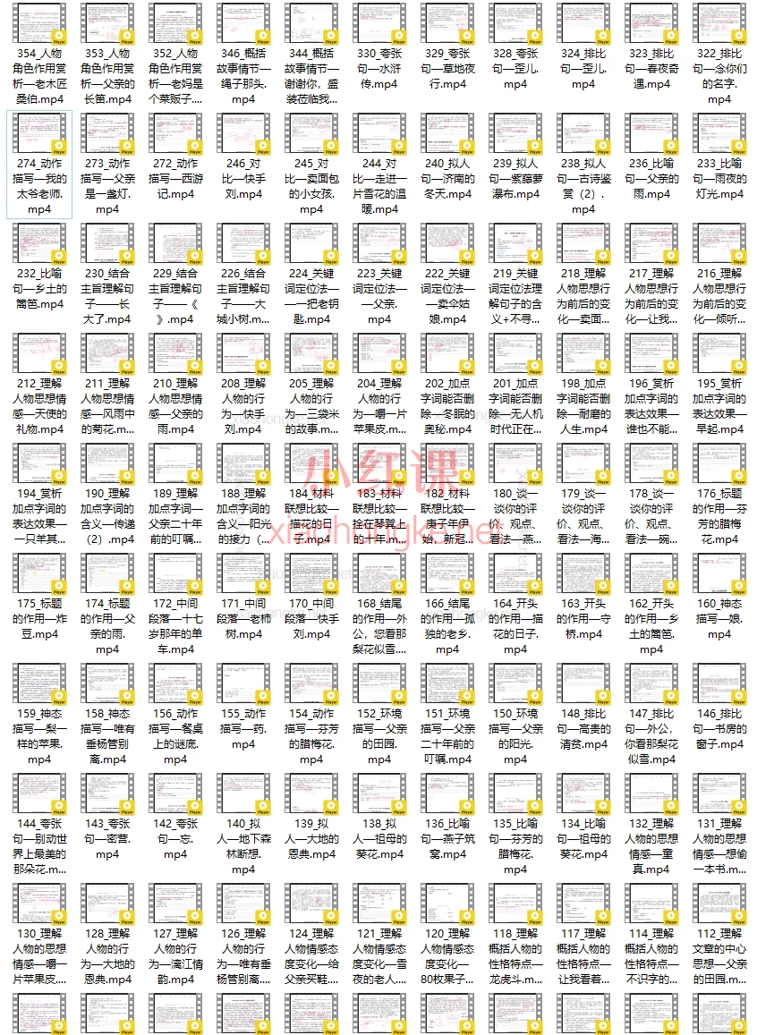 小王老师中学语文阅读专项题型天天练