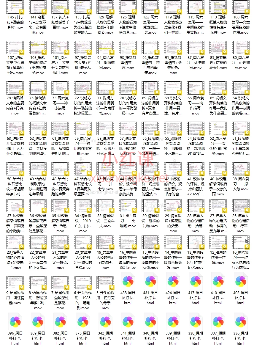 小王老师中学语文阅读专项题型天天练