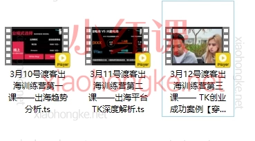 2025渡客出海马克Tiktok训练营