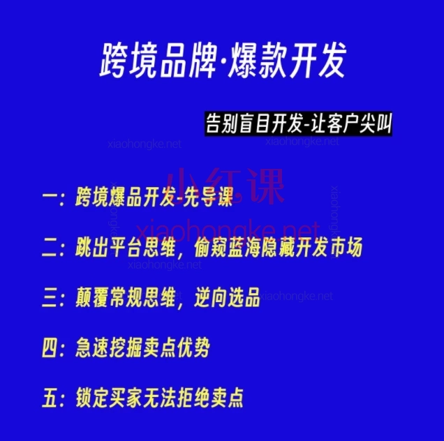 万恐龙跨境-【爆款产品开发】亚马逊差异化设计卖点优势产品力