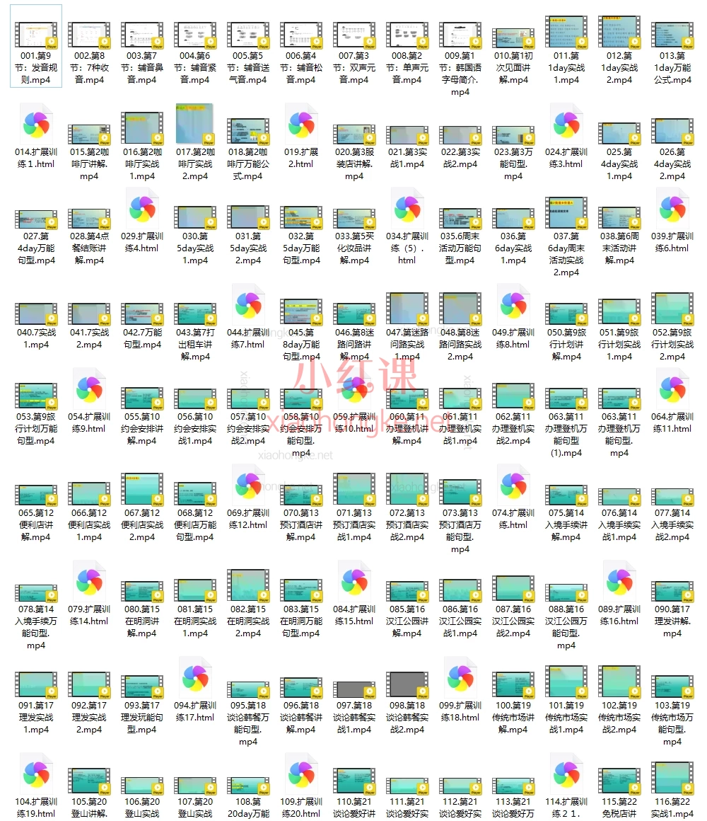 东学教韩语实用口语2个月陪跑营，零基础直达生活场景应用