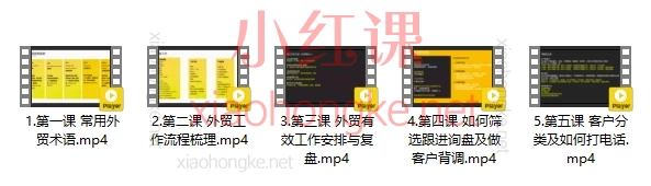 仙迪外贸新人从小白进阶精英高效五节课